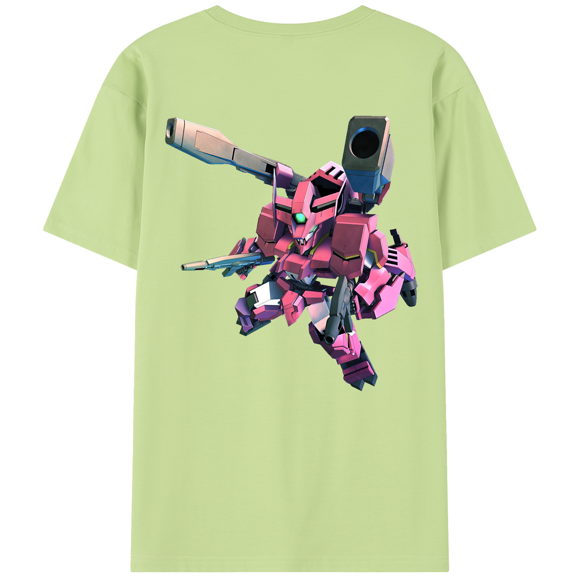 （画像用） 機動戦士ガンダム Mobile Suit Gundam 綿100％半袖Tシャツ（背面プリント）